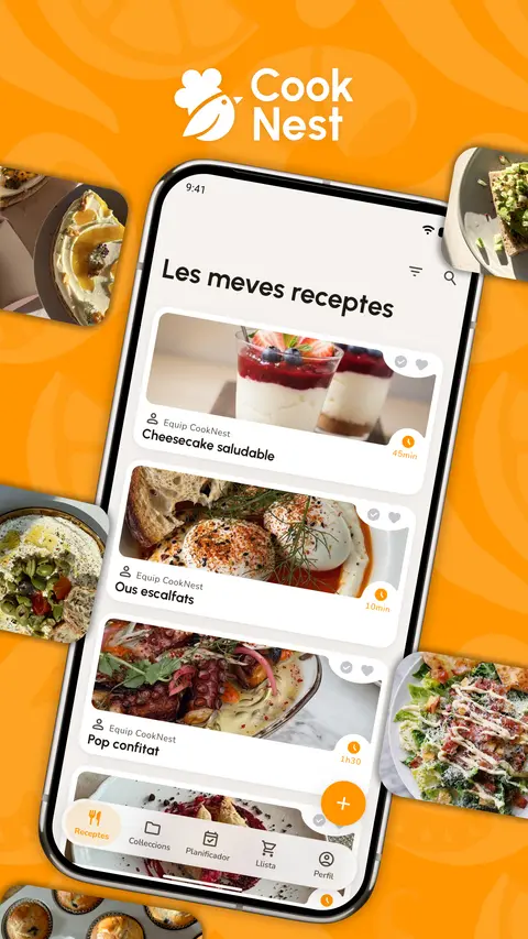 CookNest per a Android, captura 1