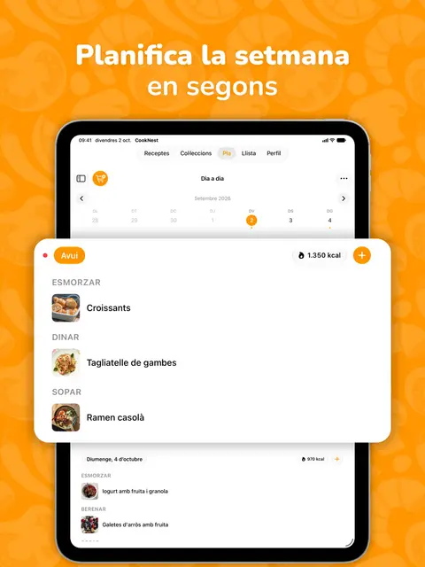 CookNest per a iPad, captura 4
