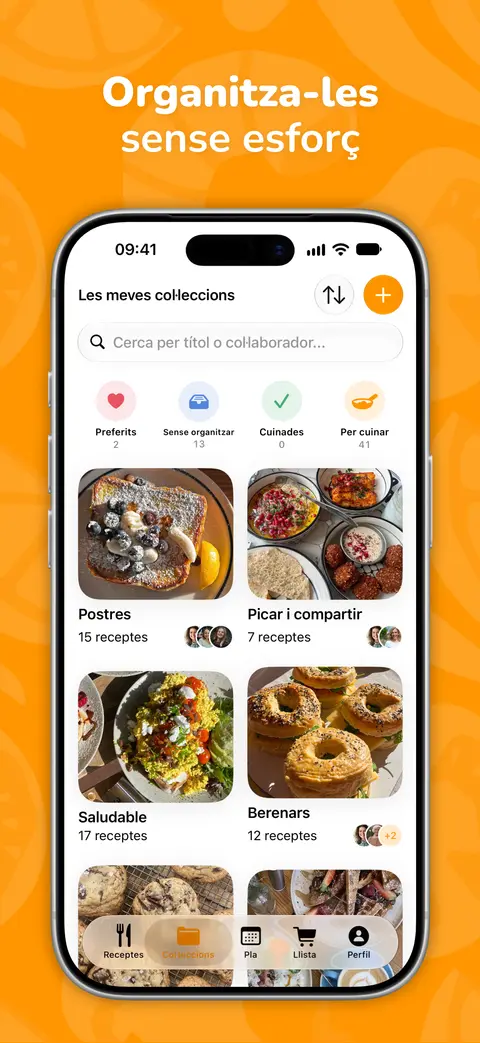 CookNest per a iPhone, captura 3