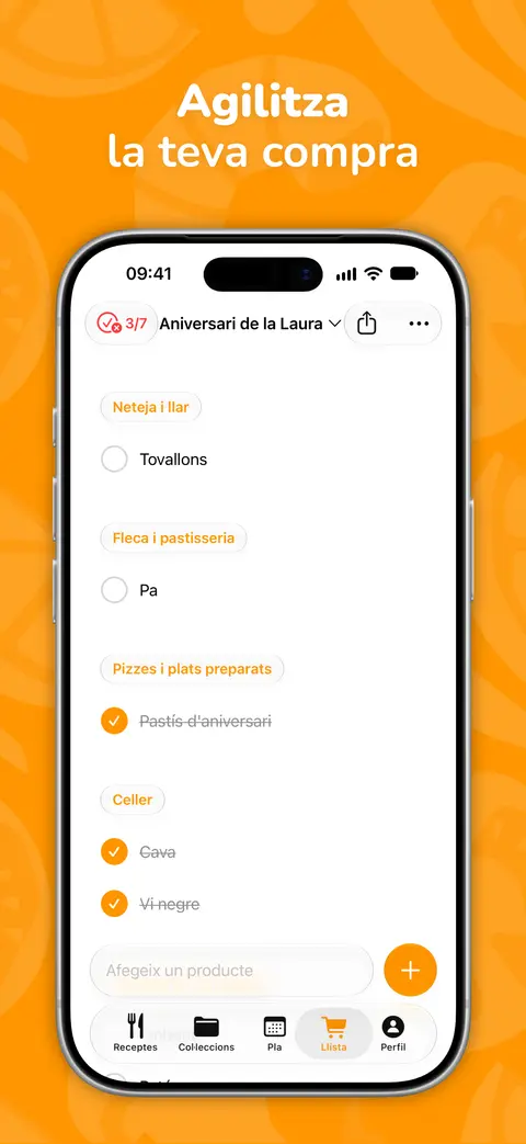 CookNest per a iPhone, captura 5