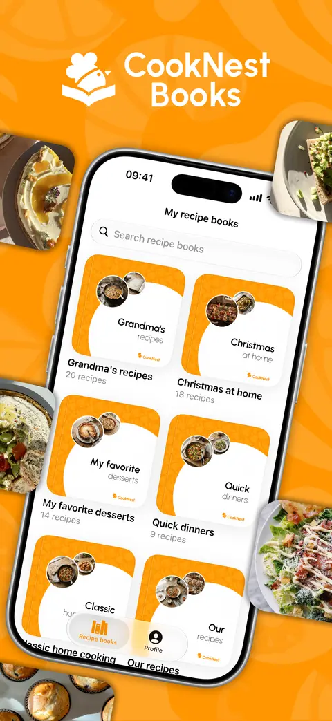 CookNest Books for iPhone, screenshot 1