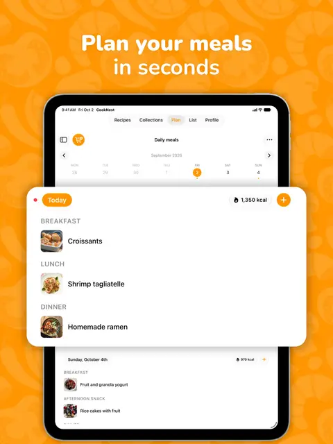 CookNest for iPad, screenshot 4