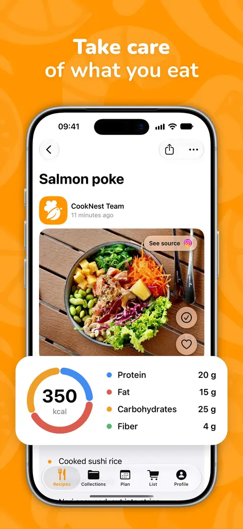 CookNest for iPhone, screenshot 6