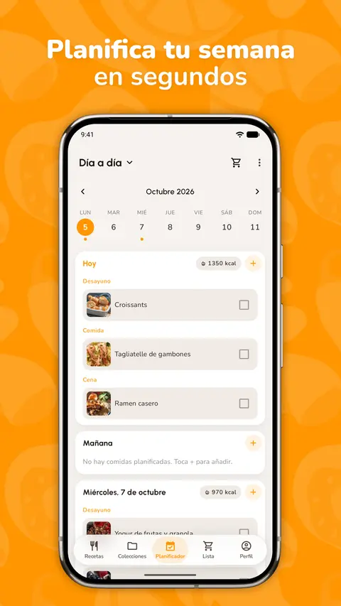 CookNest para Android, captura 4