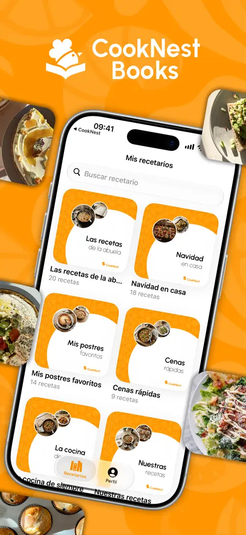 CookNest Books para iPhone, captura 1