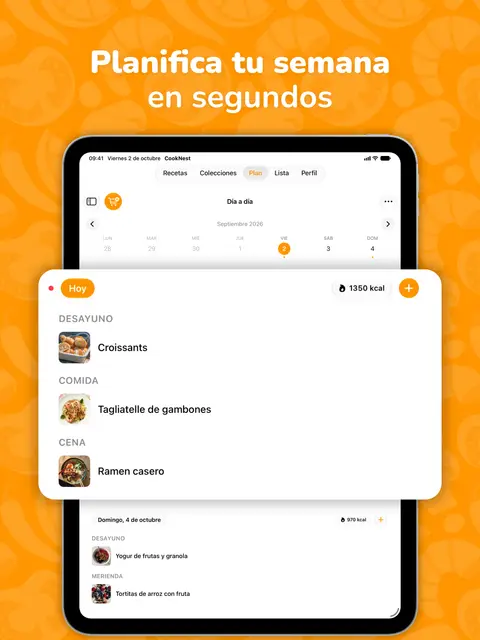 CookNest para iPad, captura 4